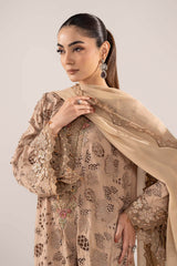 Maria B | Luxury Formals | SF-EF26-16-BEIGE