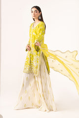 Maria B | Luxury Formals | SF-EF26-19-Acid Green