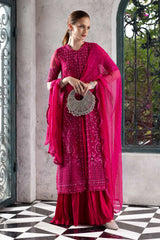 Maria B | Luxury Formals | SF-EF26-53-Fuchsia Pink