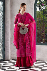 Maria B | Luxury Formals | SF-EF26-53-Fuchsia Pink