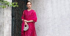 Maria B | Luxury Formals | SF-EF26-53-Fuchsia Pink