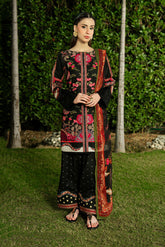 Imrozia Premium | Dahlia Lawn | SL-123 Noir Rouge