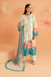 Imrozia Premium | Amelia Printed Silk | SP-151 Flora Serenade