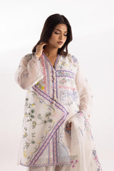 Sana Safinaz | Luxury Pret | Lawn Muzlin Suit SC26MUZ214BP3