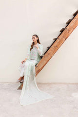 Sable Vogue | Shiree Lawn 24 | Mint Garden