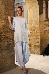 Sahar | Luxury Pret 25 | Misty Blue