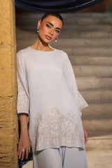 Sahar | Luxury Pret 25 | Misty Blue