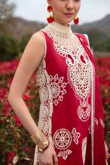 Sable Vogue | Luxury Lawn 24 | Carnelian