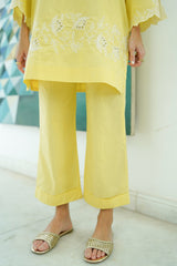 Sahar | Co Ord Sets | Yellow Meringue