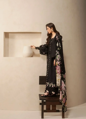 Elaf Premium | E Craft Chikankari 26 |EHC-5A CHARCOAL