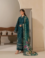 Elaf Premium | E Craft Chikankari 26 | EHC-2A MOSS