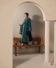 Elaf Premium | E Craft Chikankari 26 | EHC-2A MOSS
