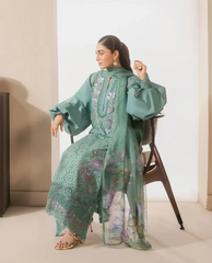 Elaf Premium | E Craft Chikankari 26 |EHC-1B WILLOW
