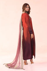 Musferah Saad | Eterna Formals | Sunset Ombre