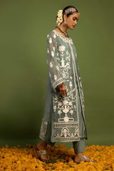 Wardha Saleem | Luxury Pret Traditional Wear | SHAJAR - AARI WORK (2 PC)