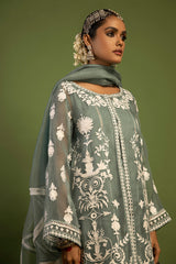 Wardha Saleem | Luxury Pret Traditional Wear | SHAJAR - AARI WORK (2 PC)