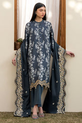 Cross Stitch | Emb Lawn Mahiri 26 | OMBRE BLUE