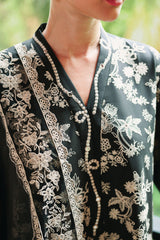 Cross Stitch | Eid Lawn Edit 26 | OBSIDIAN BLOOM