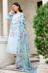 Cross Stitch | Eid Lawn Edit 26 | AQUA GLINT