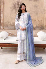 Cross Stitch | Eid Lawn 26 | VINTAGE PETAL