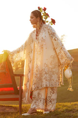Elan | Unstitched Luxury Lawn 26 | BRUMINE EL26-02 B
