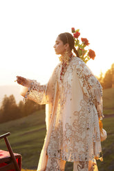 Elan | Unstitched Luxury Lawn 26 | BRUMINE EL26-02 B