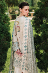 Cross Stitch | Eid Lawn Edit 26 | SUBTLE BEIGE