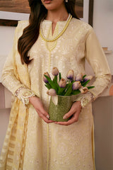 Saffron | Mystere Festive Lawn | Lenora