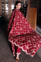 Cross Stitch | Khaddar Linen 25 | BERRY LUXE