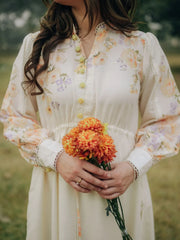 Sowears | Chiffon Venice Floral | Lace Dress