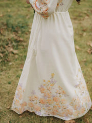 Sowears | Chiffon Venice Floral | Lace Dress