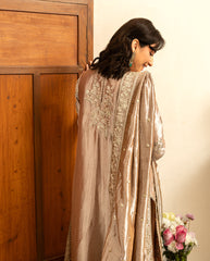 Mushq | Sunehri Lama Silk | Uswah | Zayan Clothing UK