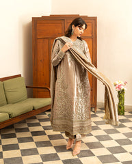 Mushq | Sunehri Lama Silk | Uswah | Zayan Clothing UK