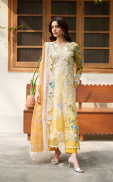Asifa and Nabeel | Versa Luxury Lawn 26 | Sovereign Lace VUL26-02