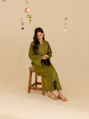 Mahnur | Petal Whispers Lawn Pret | Verdant