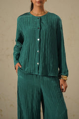 LAMA LIGHTWEIGHT CRINKLE TOP For Women