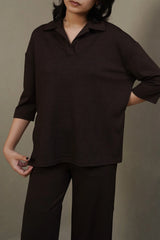 LAMA TEXTURED POLO For Women