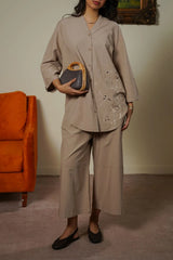 LAMA BAMBOO LINEN BLEND SHIRT For Women