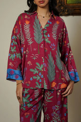 Zayan Clothing | LAMA | LEMON JUNGLE SHIRT For Women