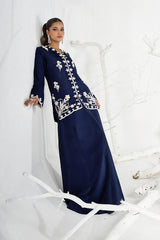 Wardha Saleem | Zimal Silk Edit | Lilia (Pure Raw-Silk)