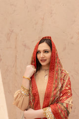 Wahaj M Khan | The Print Story | Ivory Maroon TPS