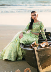 Waqas Shah | Amariage Luxury Formals | Mint Bloom