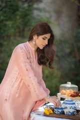 Wahaj M Khan | Pari Collection | Peach pink Pari Outfit
