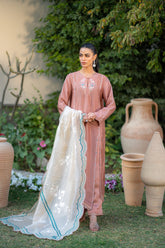 Wahaj M Khan | Pari Collection | Mocha Sheesha Pari Outfit