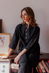Sahar | Pret Essentials Winter 25 | Raven Core