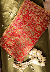 Aik Atelier | Wedding Festive 26 | CORAL MEDIUM SILK SHAWL