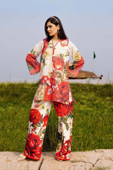 Adans Libas | Embrodiered Co Ord Sets | 4086