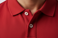 Zayan Men’s Premium Red Polo Shirt – Slim Fit Export Quality Cotton