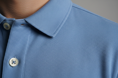 Zayan Men’s Premium Sky Blue Polo Shirt – Slim Fit Export Quality Cotton