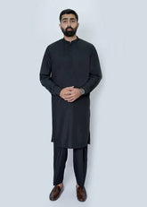 Gent Plain Basic Black Ban Collar - Grab By The Shoppe